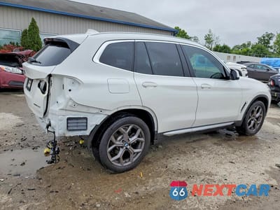 Trzecie zdjęcie samochodu z tyłu: 2023 BMW X3 XDRIVE30I VIN:5UX53DP05P9R07535 - miniatura