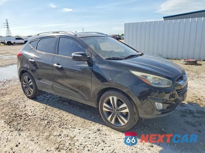 Czwarte zdjęcie samochodu z boku: 2015 HYUNDAI TUCSON LIMITED VIN:KM8JU3AG9FU041214 - miniatura