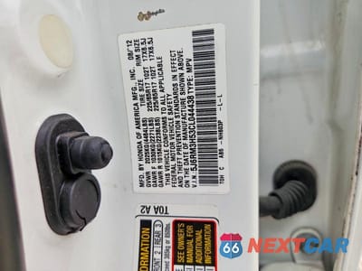 Zdjęcie 13 z 13 samochodu: 2012 HONDA CR-V EX VIN:5J6RM3H53CL044438 - miniatura
