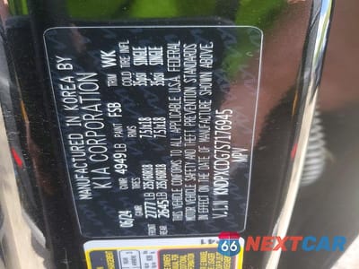 Zdjęcie 13 z 13 samochodu: 2025 KIA SPORTAGE SX PRESTIGE VIN:KNDPXCDG7S7176945 - miniatura