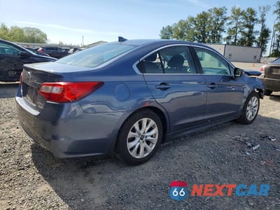 Trzecie zdjęcie samochodu z tyłu: 2017 SUBARU LEGACY 2.5I PREMIUM VIN:4S3BNAH67H3059162 - miniatura