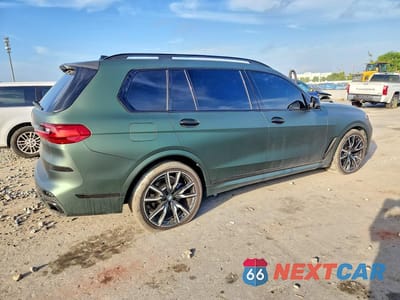 Trzecie zdjęcie samochodu z tyłu: 2019 BMW X7 XDRIVE50I VIN:5UXCX4C53KLS37881 - miniatura