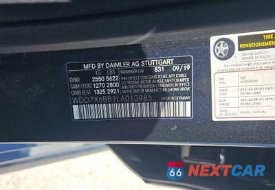 Zdjęcie 10 z 12 samochodu: 2020 MERCEDES-BENZ AMG GT 53 VIN:WDD7X6BB1LA013985 - miniatura