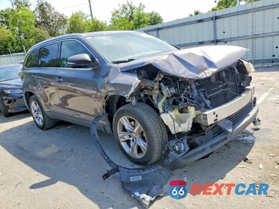 Czwarte zdjęcie samochodu z boku: 2015 TOYOTA HIGHLANDER LIMITED VIN:5TDYKRFH0FS104170 - miniatura