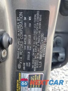 Zdjęcie 13 z 13 samochodu: 2009 KIA RONDO BASE VIN:KNAFG528897241280 - miniatura