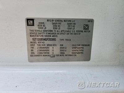 Zdjęcie 12 z 12 samochodu: 2016 GMC SIERRA K2500 DENALI VIN:1GT12UE84GF283885 - miniatura