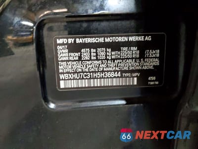 Zdjęcie 12 z 12 samochodu: 2017 BMW X1 SDRIVE28I VIN:WBXHU7C31H5H36844 - miniatura