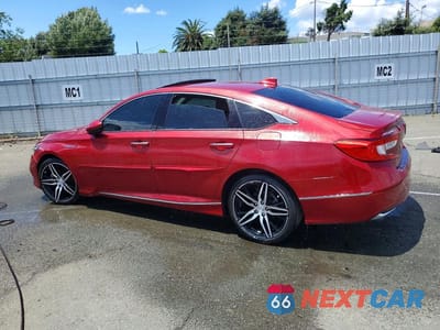 Drugie zdjęcie samochodu z przodu: 2021 HONDA ACCORD TOURING HYBRID VIN:1HGCV3F97MA000102 - miniatura