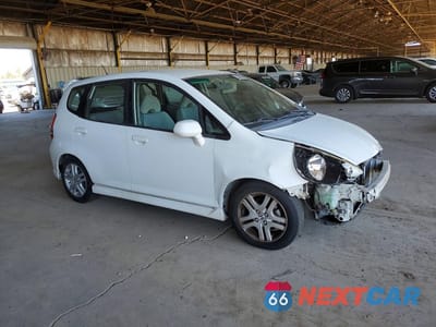 Czwarte zdjęcie samochodu z boku: 2007 HONDA FIT S VIN:JHMGD38647S048921 - miniatura