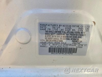 Zdjęcie 13 z 13 samochodu: 2019 NISSAN VERSA SV VIN:3N1CN7AP9KL879395 - miniatura