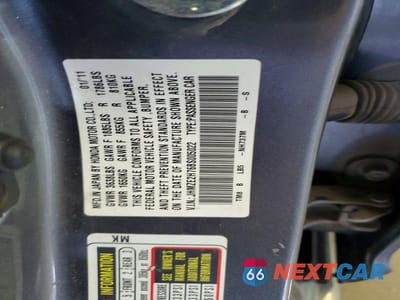Zdjęcie 13 z 13 samochodu: 2011 HONDA INSIGHT EX VIN:JHMZE2H76BS005022 - miniatura