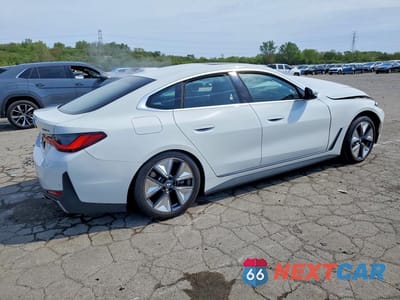 Trzecie zdjęcie samochodu z tyłu: 2025 BMW I4 XDRIVE 40 VIN:WBY43HD05SFV09727 - miniatura