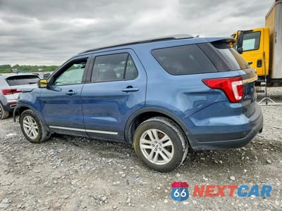 Drugie zdjęcie samochodu z przodu: 2019 FORD EXPLORER XLT VIN:1FM5K8D81KGA92885 - miniatura