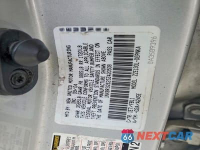 Zdjęcie 13 z 13 samochodu: 2005 TOYOTA COROLLA LE VIN:1NXBR32E25Z420508 - miniatura