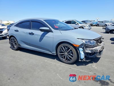 Czwarte zdjęcie samochodu z boku: 2021 HONDA CIVIC SPORT VIN:SHHFK7H48MU423354 - miniatura