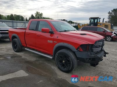 Czwarte zdjęcie samochodu z boku: 2013 RAM 1500 SPORT VIN:1C6RR7HT1DS671120 - miniatura