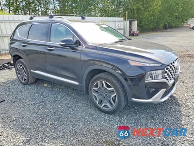 Czwarte zdjęcie samochodu z boku: 2022 HYUNDAI SANTA FE SEL PREMIUM VIN:KM8S3DA17NU036553 - miniatura