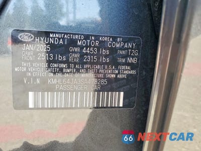 Zdjęcie 12 z 12 samochodu: 2025 HYUNDAI SONATA SEL VIN:KMHL64JA3SA478285 - miniatura