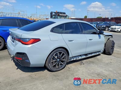 Trzecie zdjęcie samochodu z tyłu: 2025 BMW I4 XDRIVE 40 VIN:WBY43HD04SFV98187 - miniatura