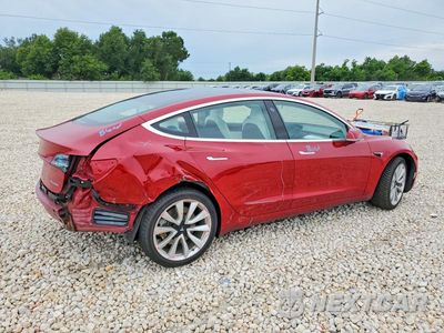 Trzecie zdjęcie samochodu z tyłu: 2018 TESLA MODEL 3 VIN:5YJ3E1EB5JF097441 - miniatura