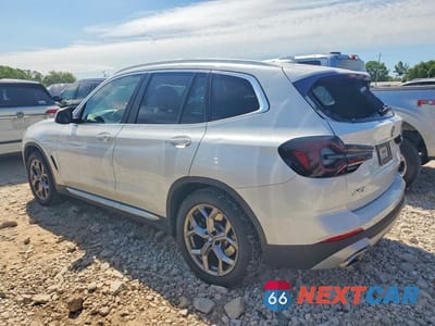 Drugie zdjęcie samochodu z przodu: 2022 BMW X3 XDRIVE30I VIN:5UX53DP04N9J42010 - miniatura