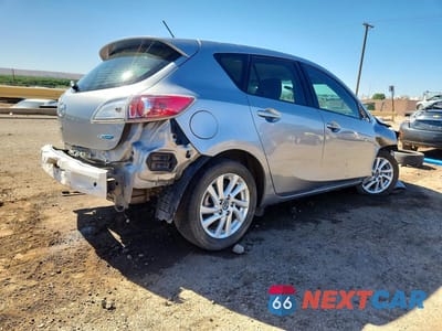 Trzecie zdjęcie samochodu z tyłu: 2013 MAZDA 3 I VIN:JM1BL1L70D1757656 - miniatura