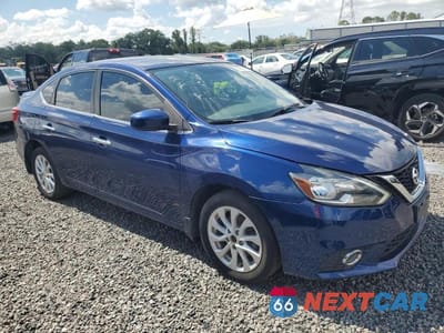 Czwarte zdjęcie samochodu z boku: 2019 NISSAN SENTRA SV VIN:3N1AB7APXKY451662 - miniatura