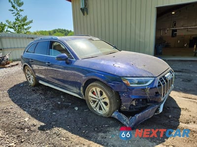 Czwarte zdjęcie samochodu z boku: 2024 AUDI A4 ALLROAD PREMIUM PLUS VIN:WA18AAF46RA031710 - miniatura
