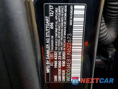 Zdjęcie 13 z 13 samochodu: 2018 MERCEDES-BENZ CLA 250 VIN:WDDSJ4EB1JN622673 - miniatura