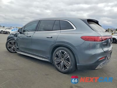 Drugie zdjęcie samochodu z przodu: 2023 MERCEDES-BENZ EQS SUV 450 4MATIC VIN:4JGDM2EB2PA029446 - miniatura