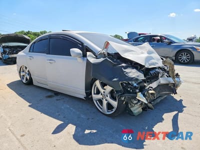 Czwarte zdjęcie samochodu z boku: 2008 HONDA CIVIC EX VIN:2HGFA16828H500082 - miniatura