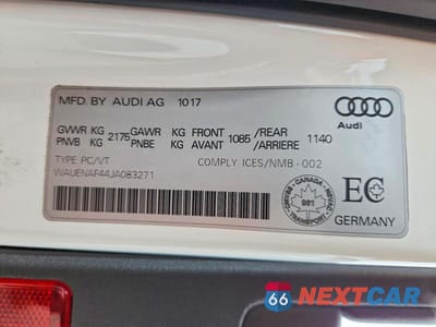 Zdjęcie 12 z 12 samochodu: 2018 AUDI A4 PREMIUM PLUS VIN:WAUENAF44JA083271 - miniatura