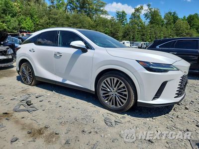 Czwarte zdjęcie samochodu z boku: 2024 LEXUS RX 350 LUXURY VIN:2T2BAMCA1RC080201 - miniatura