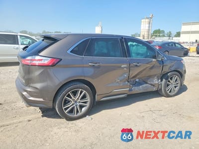 Trzecie zdjęcie samochodu z tyłu: 2019 FORD EDGE TITANIUM VIN:2FMPK3K96KBB49063 - miniatura