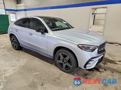 Czwarte zdjęcie samochodu z boku: 2024 MERCEDES-BENZ GLC COUPE 300 4MATIC VIN:W1NKJ4HB1RF107418 - miniatura