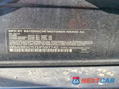 Zdjęcie 13 z 13 samochodu: 2013 BMW 328 XI SULEV VIN:WBA3B5C57DF597742 - miniatura