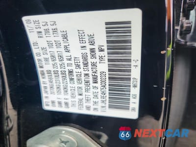 Zdjęcie 13 z 13 samochodu: 2010 HONDA CR-V EXL VIN:JHLRE4H75AC002329 - miniatura