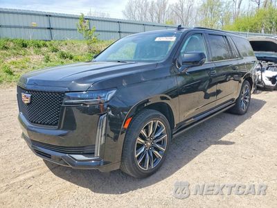 2021 CADILLAC ESCALADE ESV SPORT PLATINUM 1GYS4RKL7MR241736 - główne zdjęcie licytacji z USA - miniatura