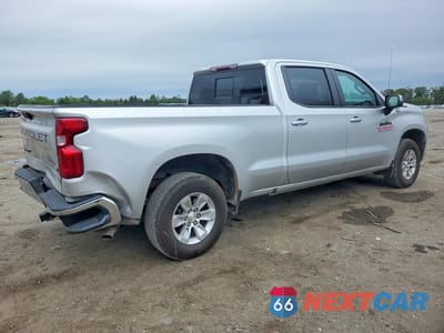 Trzecie zdjęcie samochodu z tyłu: 2022 CHEVROLET SILVERADO K1500 LT VIN:3GCUDDET6NG555294 - miniatura
