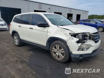 Czwarte zdjęcie samochodu z boku: 2017 HONDA PILOT LX VIN:5FNYF5H12HB036572 - miniatura