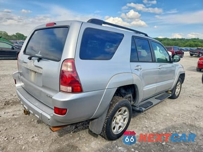 Trzecie zdjęcie samochodu z tyłu: 2003 TOYOTA 4RUNNER SR5 VIN:JTEZU14R238003347 - miniatura