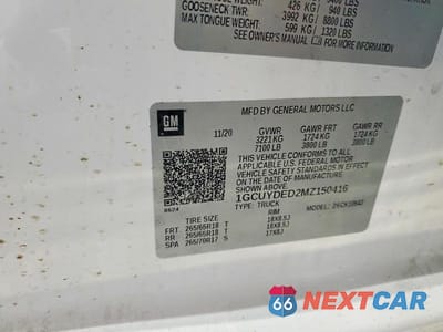 Zdjęcie 13 z 13 samochodu: 2021 CHEVROLET SILVERADO K1500 LT VIN:1GCUYDED2MZ150416 - miniatura