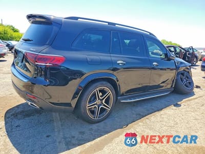 Trzecie zdjęcie samochodu z tyłu: 2022 MERCEDES-BENZ GLS 450 4MATIC VIN:4JGFF5KE9NA804194 - miniatura