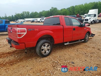 Trzecie zdjęcie samochodu z tyłu: 2010 FORD F150 SUPER CAB VIN:1FTEX1CW3AFB29596 - miniatura
