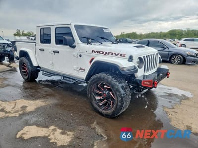 Czwarte zdjęcie samochodu z boku: 2021 JEEP GLADIATOR MOJAVE VIN:1C6JJTEG3ML583684 - miniatura