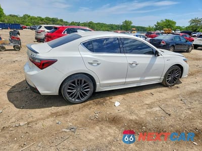 Trzecie zdjęcie samochodu z tyłu: 2022 ACURA ILX PREMIUM A-SPEC VIN:19UDE2F81NA006601 - miniatura