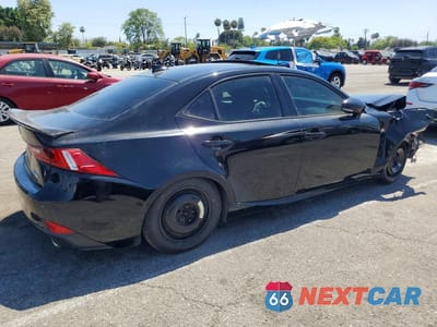 Trzecie zdjęcie samochodu z tyłu: 2015 LEXUS IS 350 VIN:JTHBE1D21F5014835 - miniatura