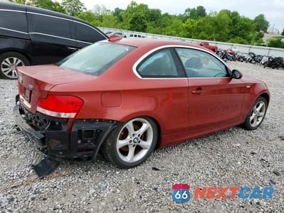 Trzecie zdjęcie samochodu z tyłu: 2008 BMW 128 I VIN:WBAUP73538VF08460 - miniatura