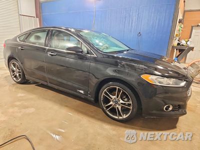 Czwarte zdjęcie samochodu z boku: 2014 FORD FUSION TITANIUM VIN:3FA6P0K9XER397604 - miniatura