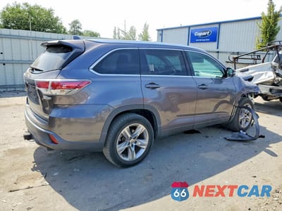 Trzecie zdjęcie samochodu z tyłu: 2015 TOYOTA HIGHLANDER LIMITED VIN:5TDYKRFH0FS104170 - miniatura